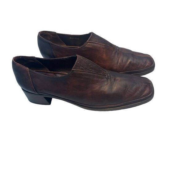 Rangoni Firenze Women's Italian Shoes with block heel size 8.5AAA  narrow - Picture 12 of 16